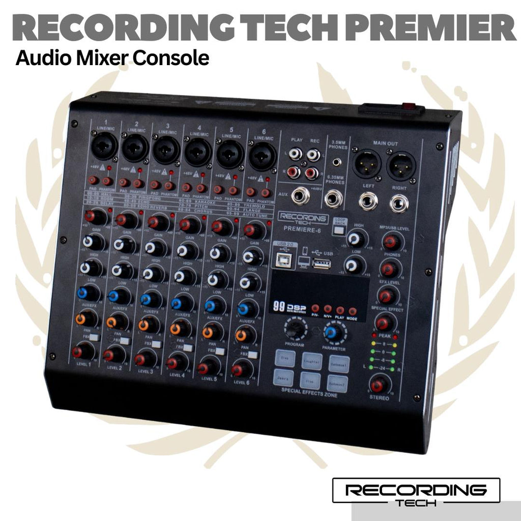 RECORDING TECH PREMIERE-4 Audio Mixer Console | Premiere4