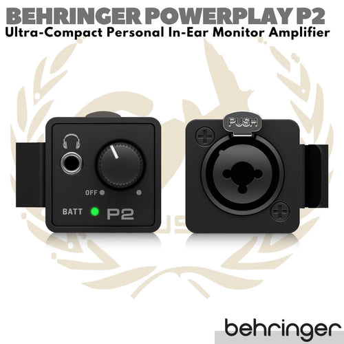BEHRINGER POWERPLAY P2 Personal In Ear / Headphone Monitor Amplifier