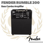 Fender Rumble 200 V3 Bass Combo Amplifier - Ampli Bass Elektrik