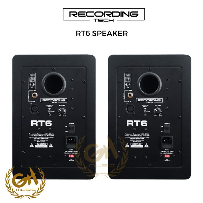 SPEAKER MONITOR FLAT RECORDING TECH RT6