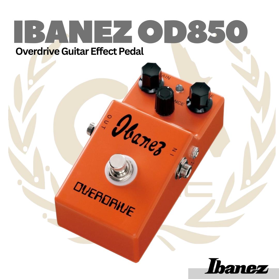 Ibanez OD850 Overdrive Guitar Effects Pedal - Efek Pedal