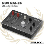 NUX NAI-24 USB Audio Interface - Sound Card NUX NAI 24 | NAI24 Soundcard