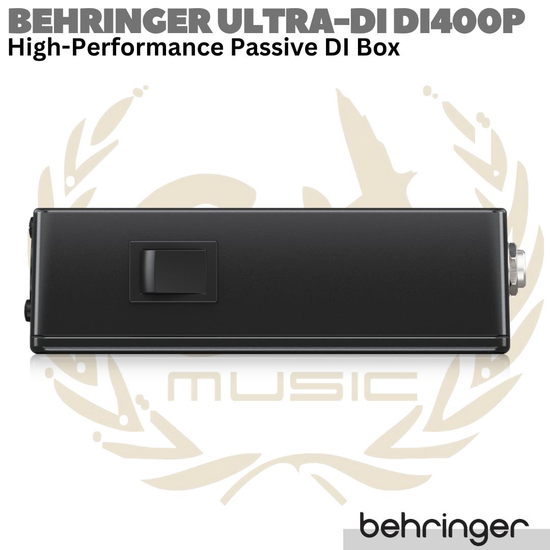 BEHRINGER ULTRA-DI DI400P High Performance Passive DI Box