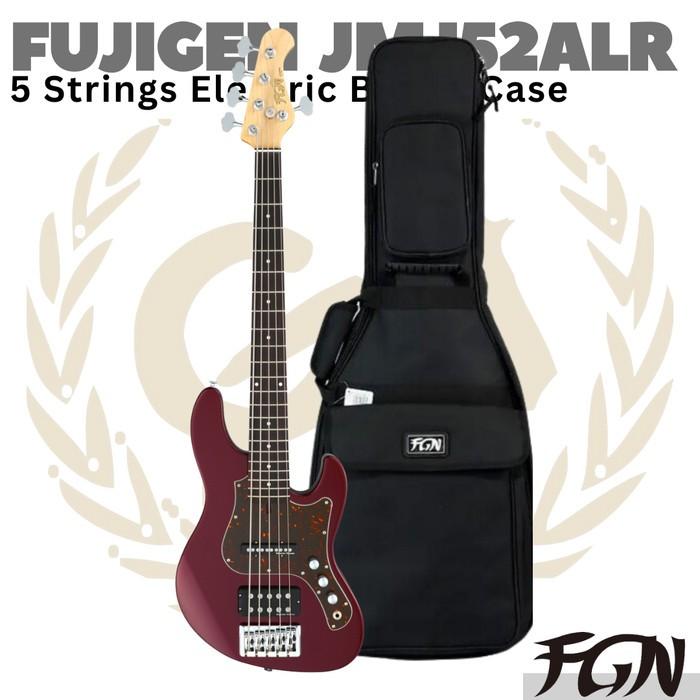 FUJIGEN FGN JMJ52ALR 5 Strings Electric Bass | 5 Senar Jazz Bass