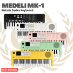 MEDELI MK-1 37-Keys Nebula Series Keyboard Portable - MK1 Keyboard Mini USB-C Original Asli