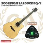 Scorpion SA200CDEQ Series Transcoustic Guitar