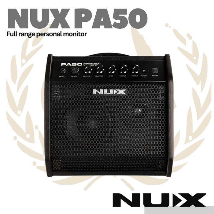 NUX PA50 50w Personal Full Range Monitor Speaker
