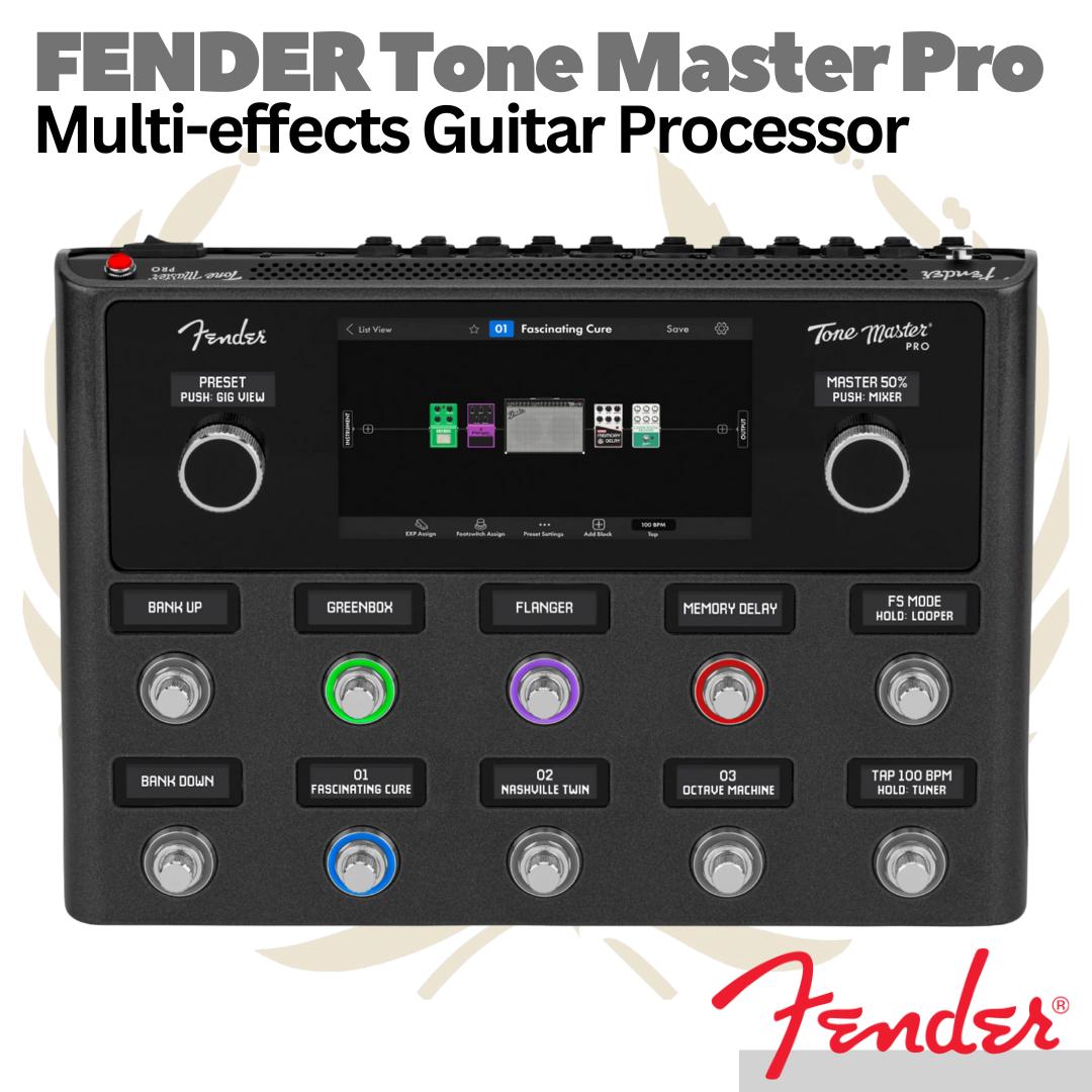 FENDER Tone Master Pro Multi-effects Guitar Processor | Efek Gitar