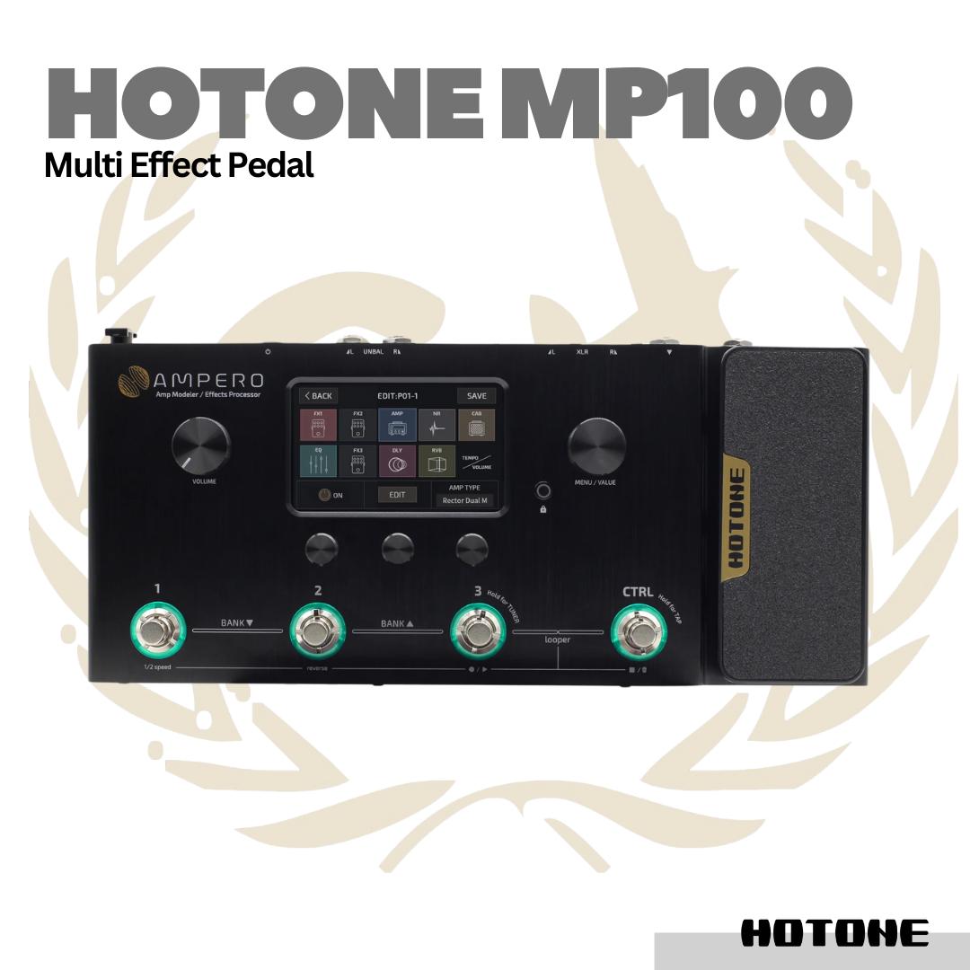 Hotone MP-100 Ampero Multieffects Pedal - Efek Gitar