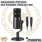 MAONO PD100 XLR DYNAMIC PODCAST MICROPHONE | PD 100 DINAMIC MIC