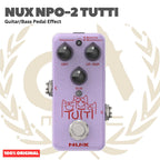 NUX NPO-2 Tutti Polyphonic Octave Guitar Bass Pedal Effect - Efek Pedal Gitar Bass Original Asli