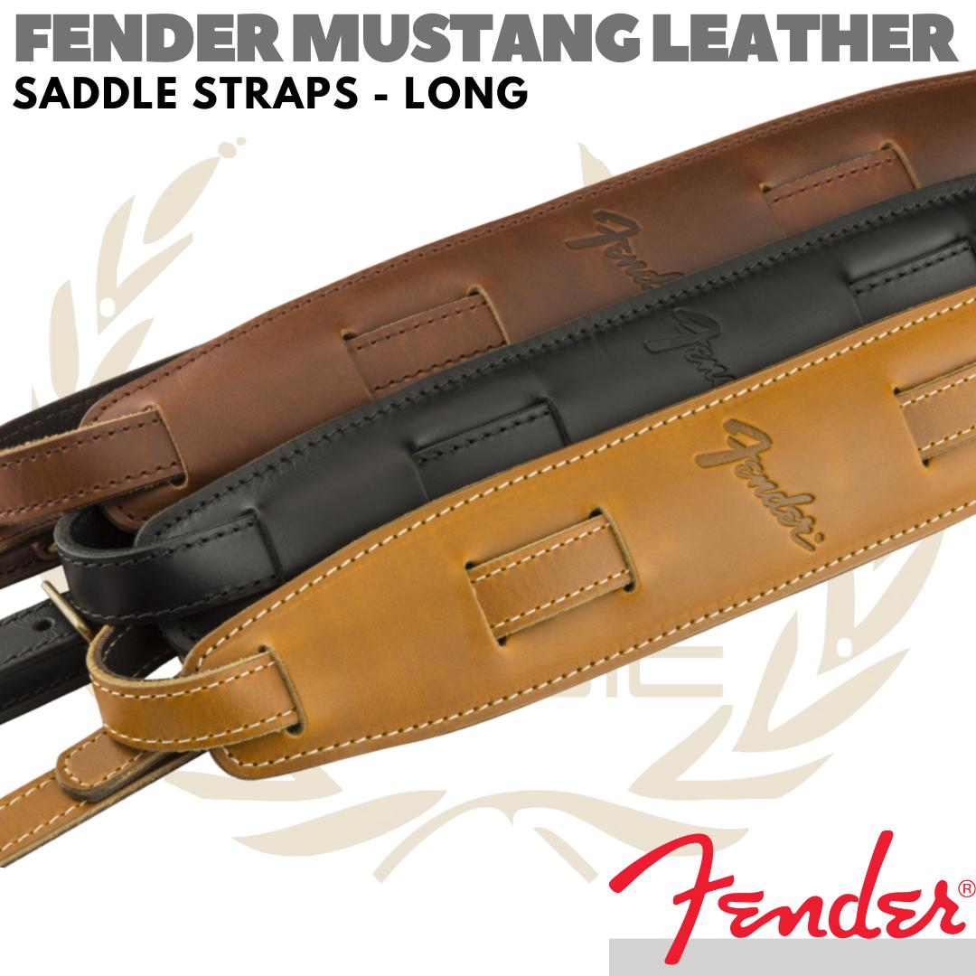 FENDER Mustang Saddle Guitar Strap | Tali Gitar - LONG