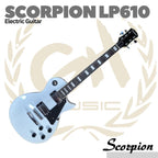 Scorpion LP610 Electric Guitar | Gitar Listrik Elektrik Les Paul LP-610 - white