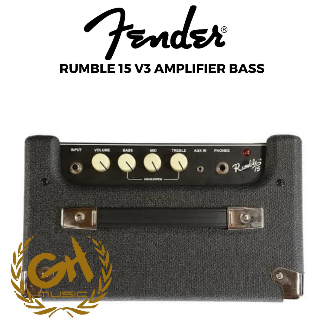 AMPLIFIER BASS FENDER RUMBLE 15 V3