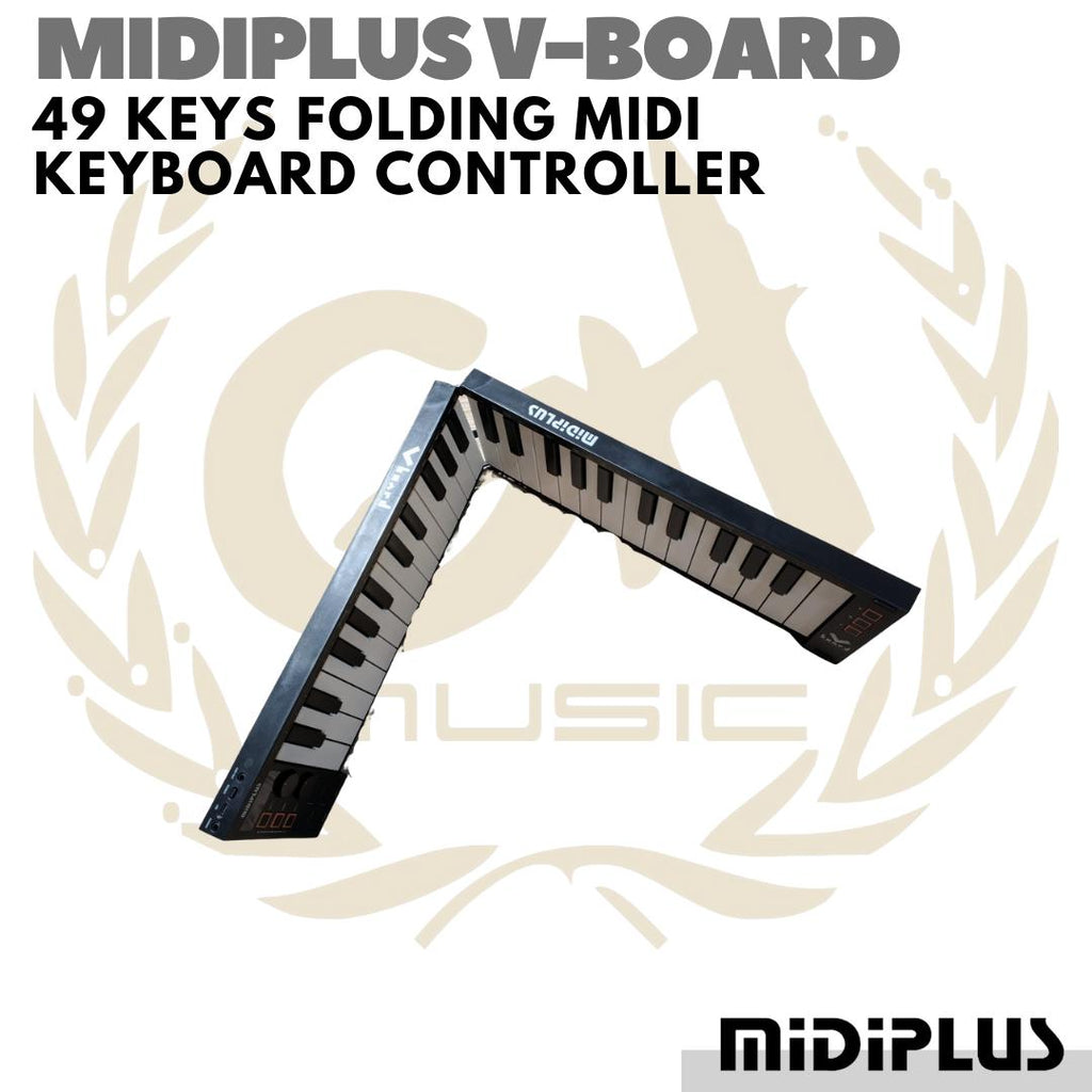 MIDIPLUS V BOARD 49 Bluetooth Midi Controller Portable Lipat | VBOARD