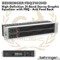 BEHRINGER ULTRAGRAPH PRO FBQ3102HD 31 Band Graphic Equalizer with FBQ