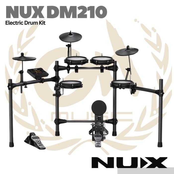 NUX DM210 Electric Drum Kit Digital | Elektrik Set DM-210 Original
