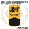 BEHRINGER BEQ700 Master of Tone | Bass Graphic 7 Band Equalizer Pedal