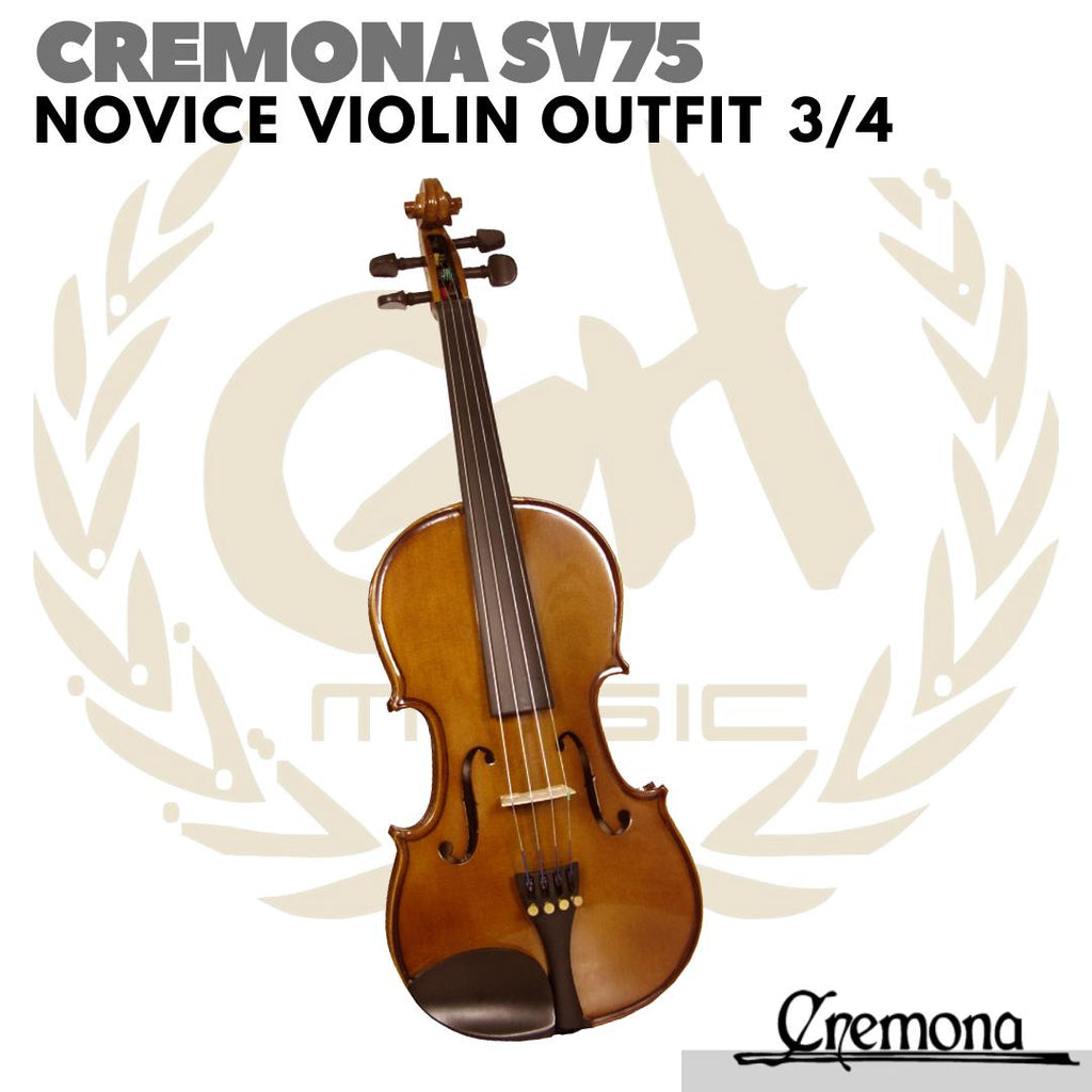 CREMONA SV75 NOVICE VIOLIN OUTFIT 3/4 | Biola SV 75