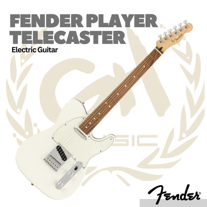 Fender Player Telecaster Electric Guitar, Pau Ferro FB - Gitar Elektrik