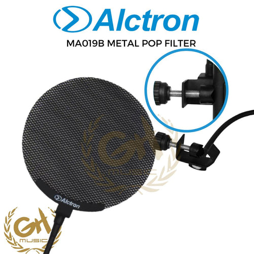 ALCTRON MA019B METAL POP FILTER FOR VOICE OVER VOCAL RECORDING PODCAST