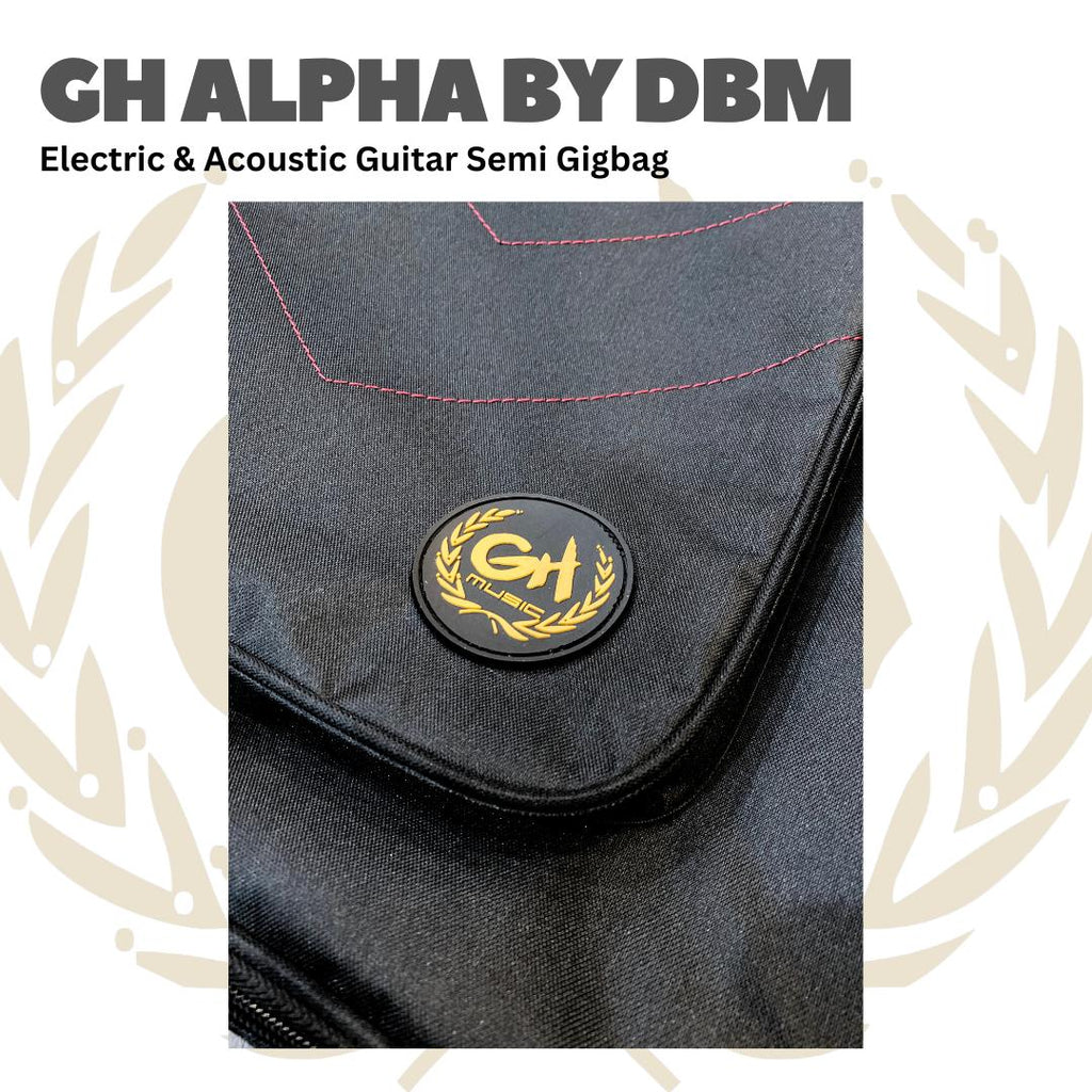 NB GH Alpha Electric By DBM Guitar Semi Gigbag - Tas Gitar Listrik Gitar Semi Gigbag GH Tas Gitar Elekrtik Semi Gigbag