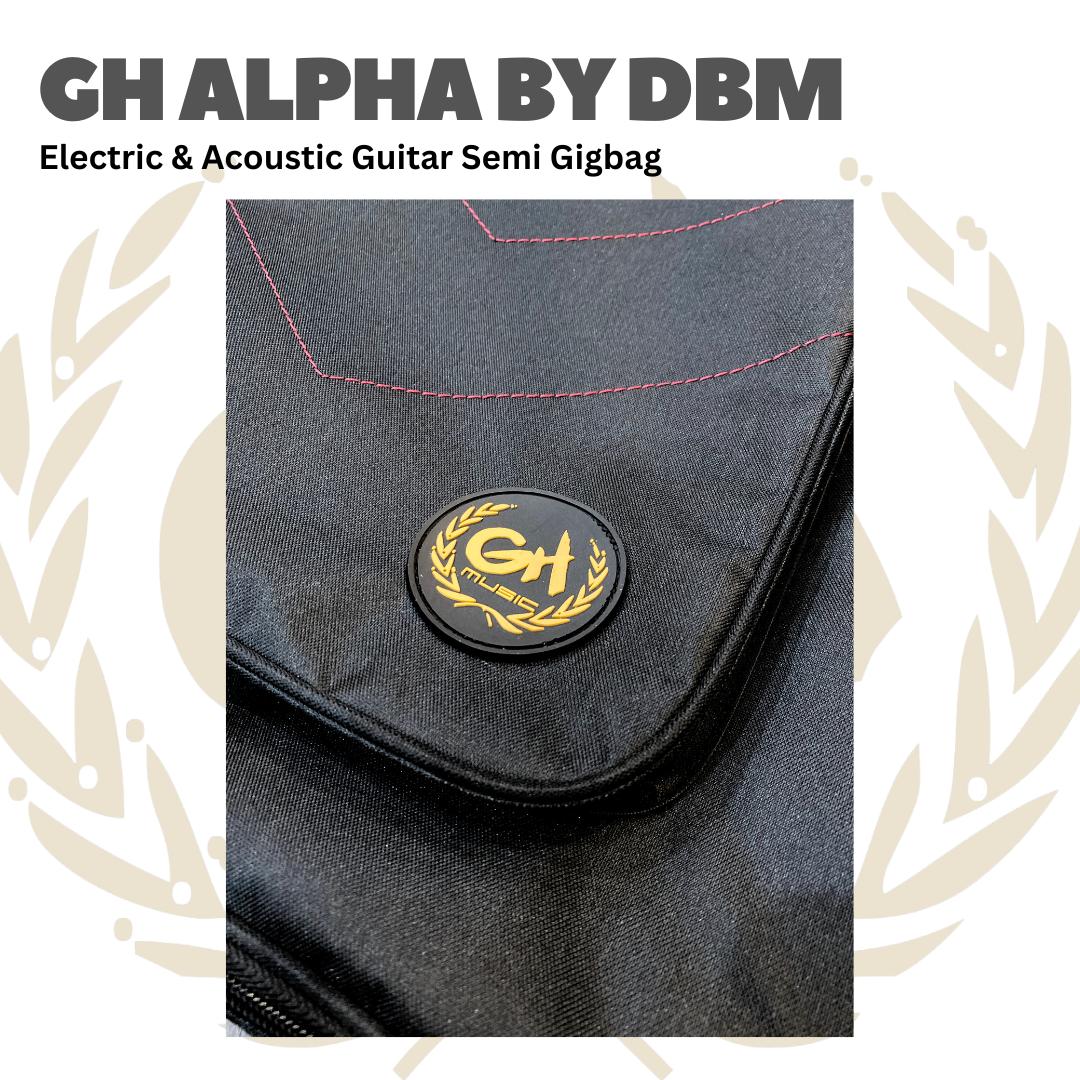 NB GH Alpha Electric By DBM Guitar Semi Gigbag - Tas Gitar Listrik Gitar Semi Gigbag GH Tas Gitar Elekrtik Semi Gigbag