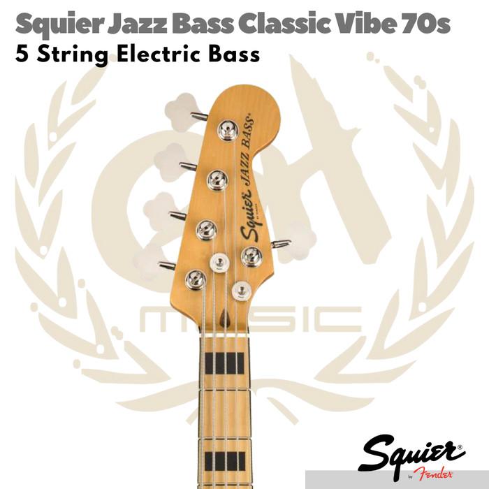 Squier Jazz Bass V Classic Vibe 70s 5 strings | listrik elektrik senar