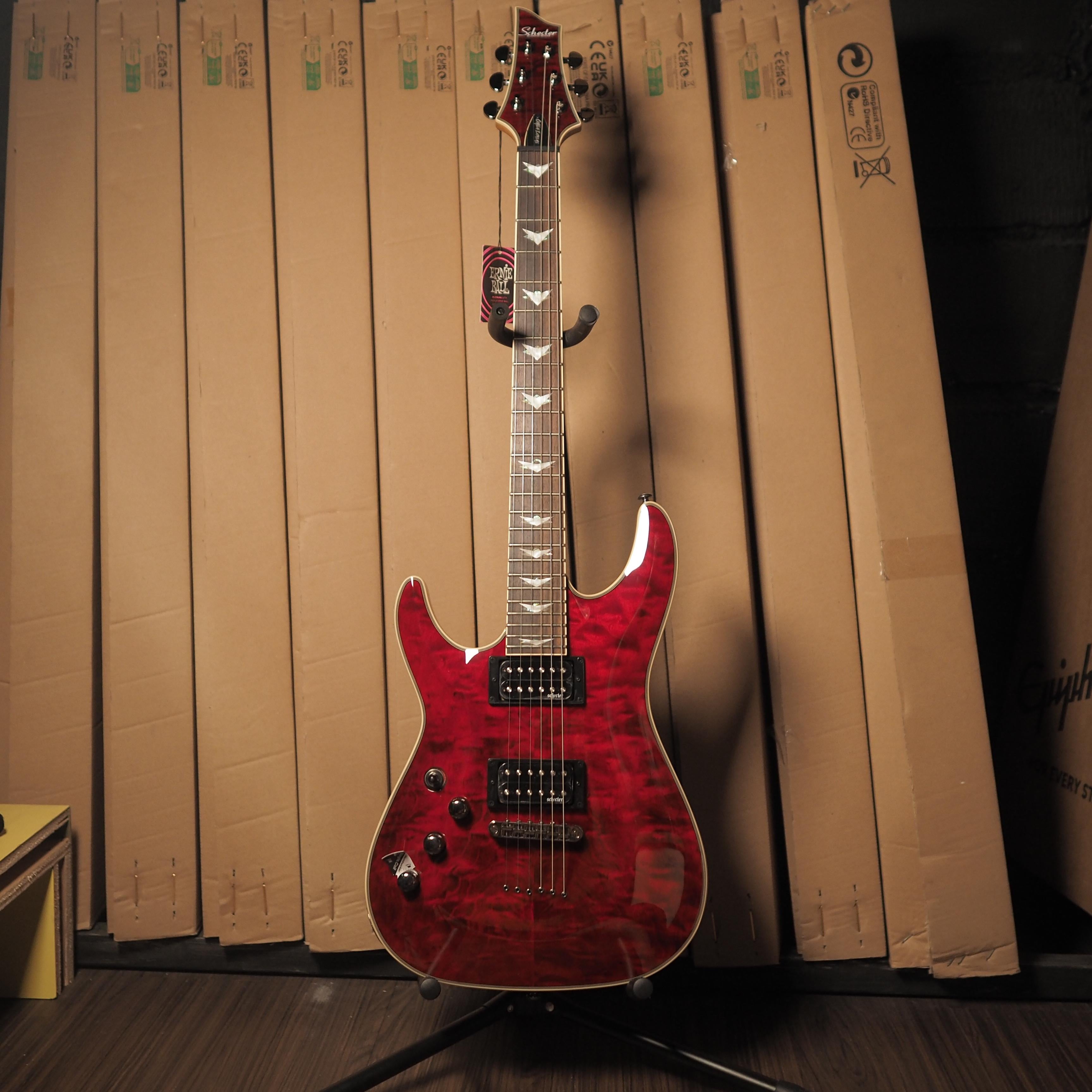 Schecter Omen Extreme-6 Left Hand Electic Guitar - Gitar Kidal