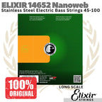 ELIXIR 14652 Nanoweb Long Scale Electric Bass Strings 45-100 | Senar
