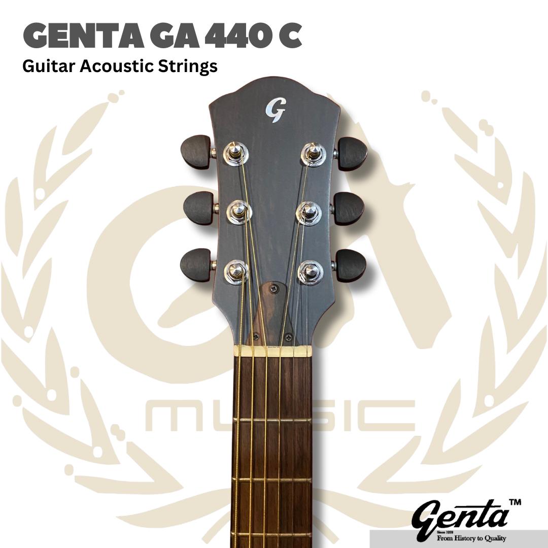 GENTA GA 440 C Acoustic Guitar | Gitar Akustik GA440C