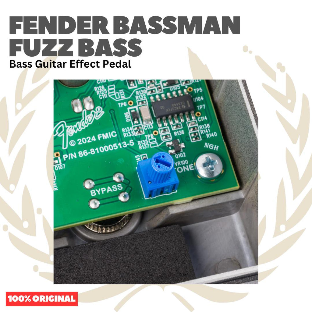 Fender Bassman Fuzz Bass Guitar Effects Pedal - Efek Pedal Gitar Bass