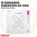 D'Addario XSB45100 45-130 Nickel Plated Steel Long Scale Electric Bass Strings - Senar Bass Listrik Elektrik Coated XSB-45100