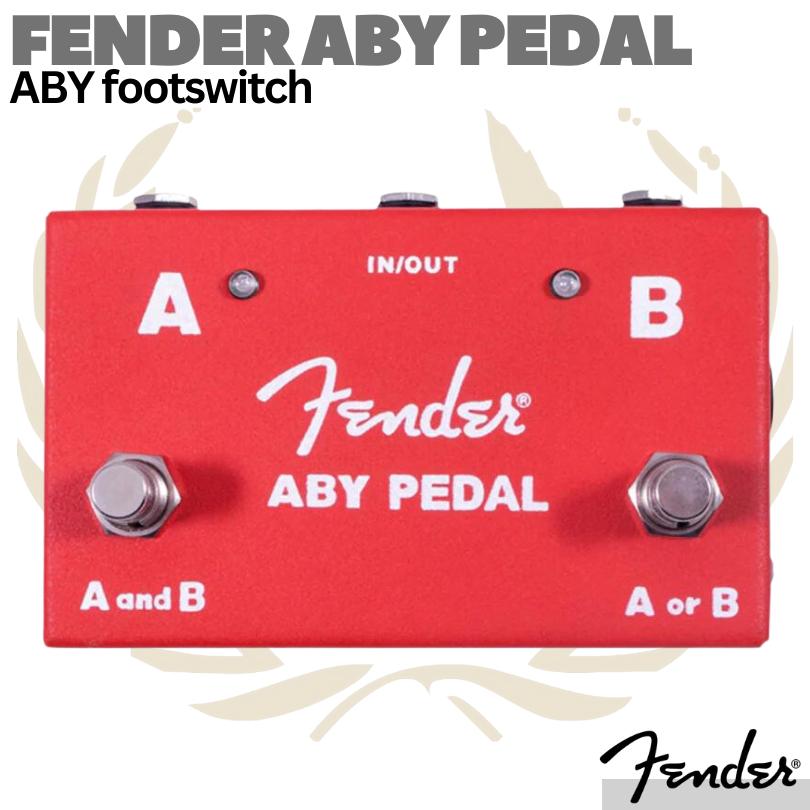 FENDER ABY Pedal Footswitch 2 Channel Electric Guitar | Gitar Listrik
