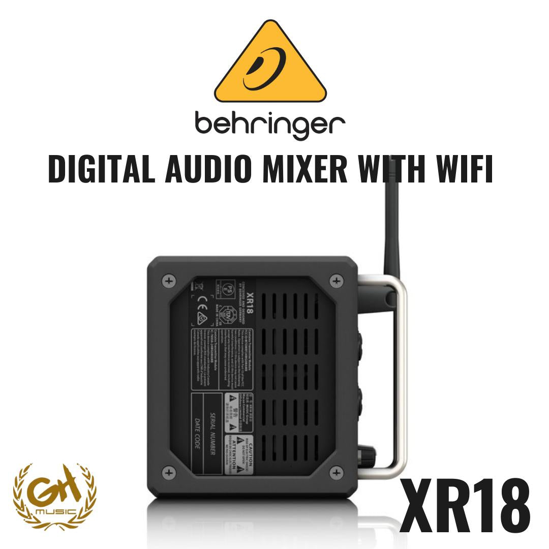 BEHRINGER XR18 DIGITAL AUDIO MIXER WITH WIFI