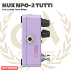 NUX NPO-2 Tutti Polyphonic Octave Guitar Bass Pedal Effect - Efek Pedal Gitar Bass Original Asli