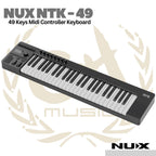 Nux NTK-49 Midi Keyboard Controller 49 Keys - Keyboard