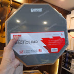 EVANS RF Double Sided Practice Pads | Drum Pad latihan Real Feel