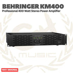 Behringer KM400 Professionall 400-Watt Stereo Power Amplifier