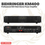 Behringer KM400 Professionall 400-Watt Stereo Power Amplifier